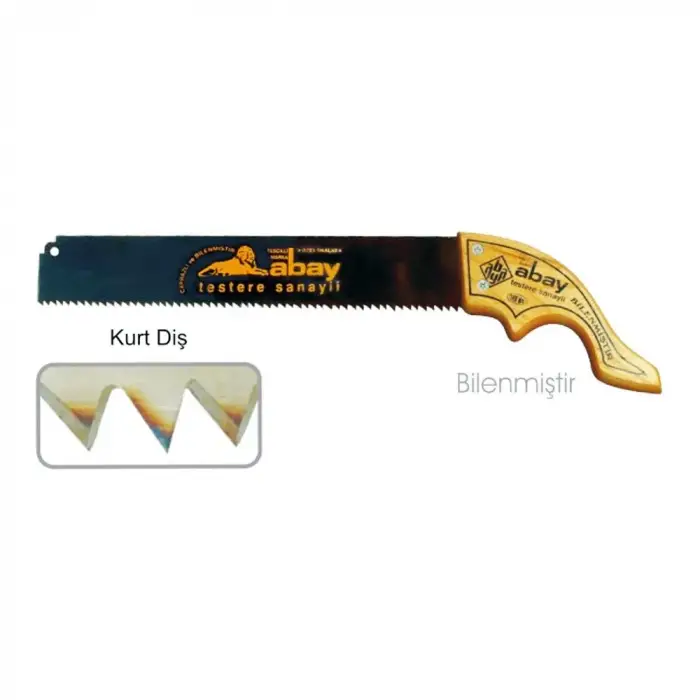 ieg™ Abay Kurt Diş El Testere 38 cm - Ahşap Sap