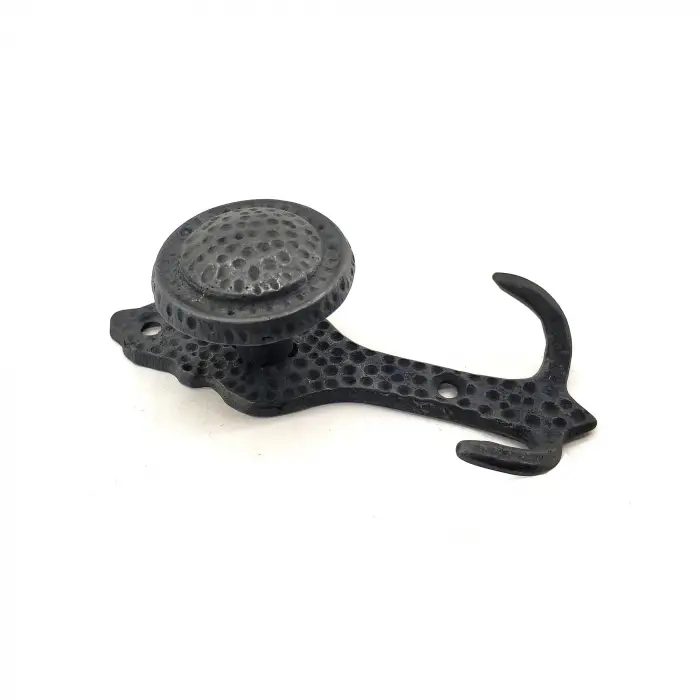 ieg™ Antika Tarz Dekoratif Pirinç Portmanto Askı - 115x51 mm, Oksit