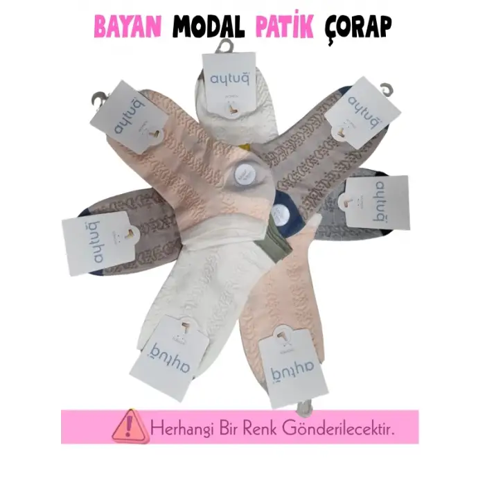 ieg™ Aytuğ 33278 Kadın Modal Patik Çorap