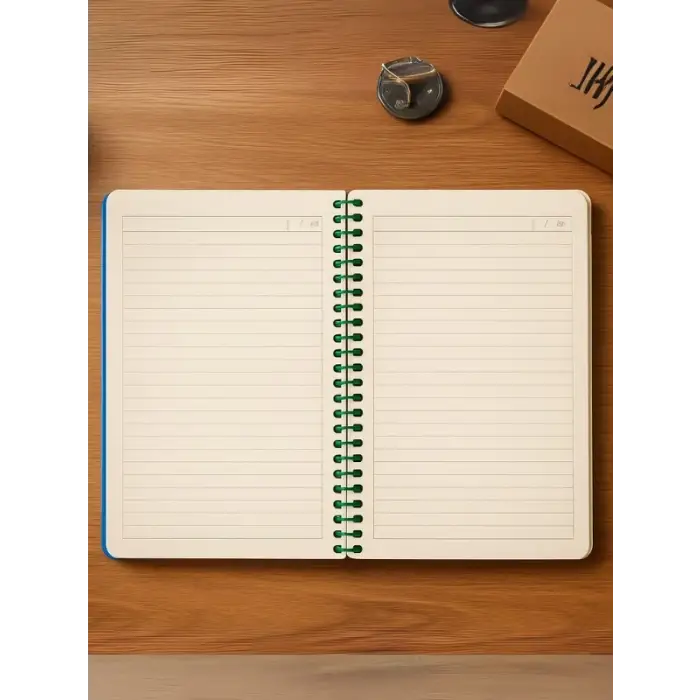 Cinco de Mayo Temalı Spiral Çizgili Defter – 80 Yaprak, 18x24 cm