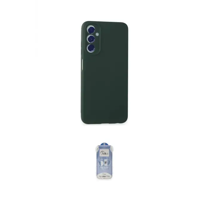 ieg™ Galaxy A05S Kılıf Kozmos Yansıma Özel Seri - Siyah Joko Magic 5D Cam