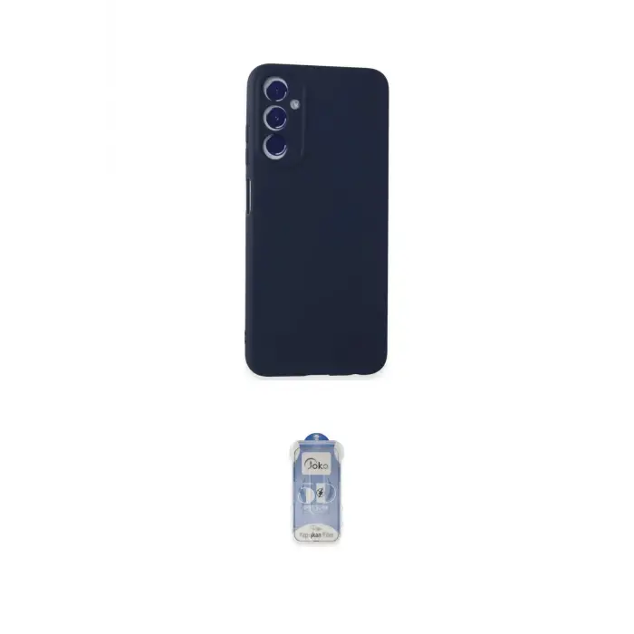 ieg™ Galaxy A05S Kılıf Kozmos Yansıma Özel Seri - Siyah Joko Magic 5D Cam