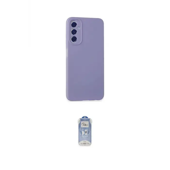 ieg™ Galaxy A05S Kılıf Kozmos Yansıma Özel Seri - Siyah Joko Magic 5D Cam