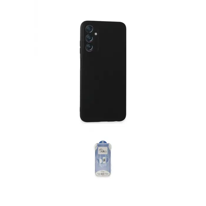 ieg™ Galaxy A05S Kılıf Kozmos Yansıma Özel Seri - Siyah Joko Magic 5D Cam