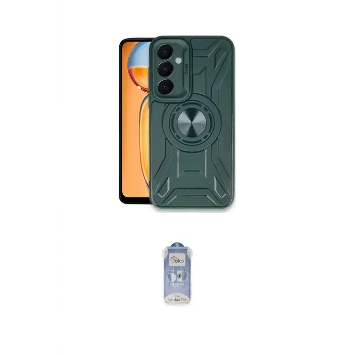 ieg™ Galaxy A15 4G Kılıf Nova Yansıma Prime - Siyah Joko Magic 5D Cam