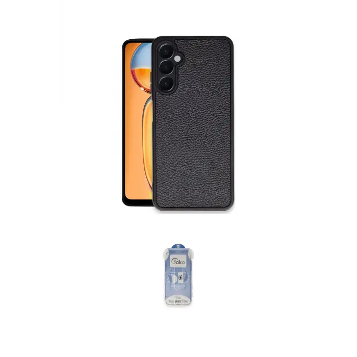 ieg™ Galaxy A35 5G Kılıf Kıvılcım Işık Serisi - Siyah Joko Magic 5D Cam