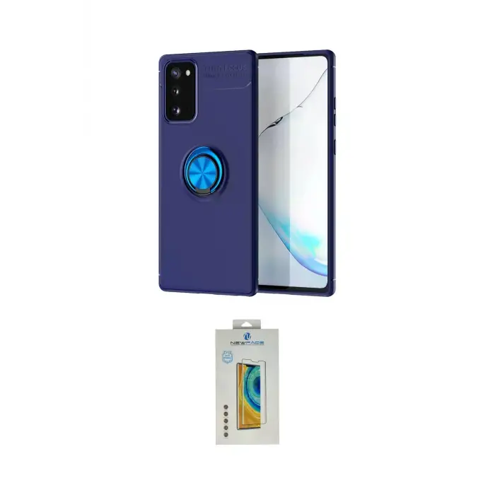 ieg™ Galaxy Note 20 Kılıf Yankı Form Prime - Şeffaf Polymer Nano Ekran Koruyucu