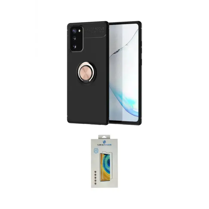 ieg™ Galaxy Note 20 Kılıf Yankı Form Prime - Şeffaf Polymer Nano Ekran Koruyucu