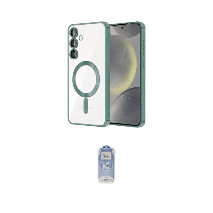 ieg™ Galaxy S23 Kılıf Nova Işık Özel Seri - Siyah Joko Magic 5D Cam