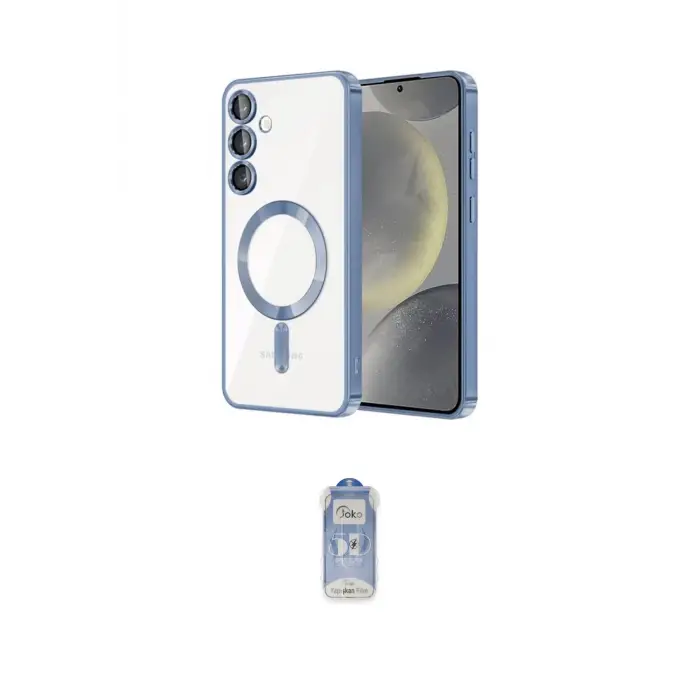 ieg™ Galaxy S23 Kılıf Nova Işık Özel Seri - Siyah Joko Magic 5D Cam