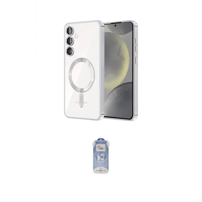 ieg™ Galaxy S23 Kılıf Nova Işık Özel Seri - Siyah Joko Magic 5D Cam