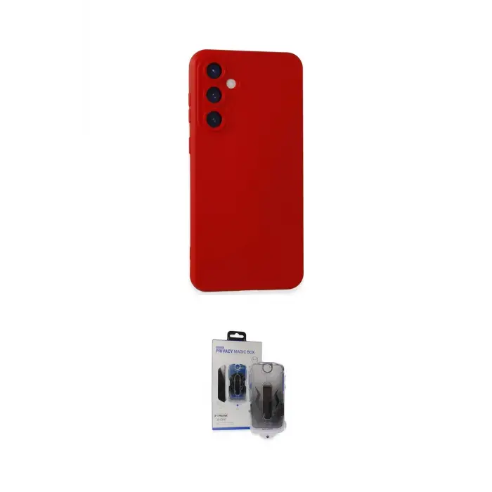 ieg™ Galaxy S24 Kılıf Ahenk Serisi - Siyah Vanessa Magic Hayalet Cam