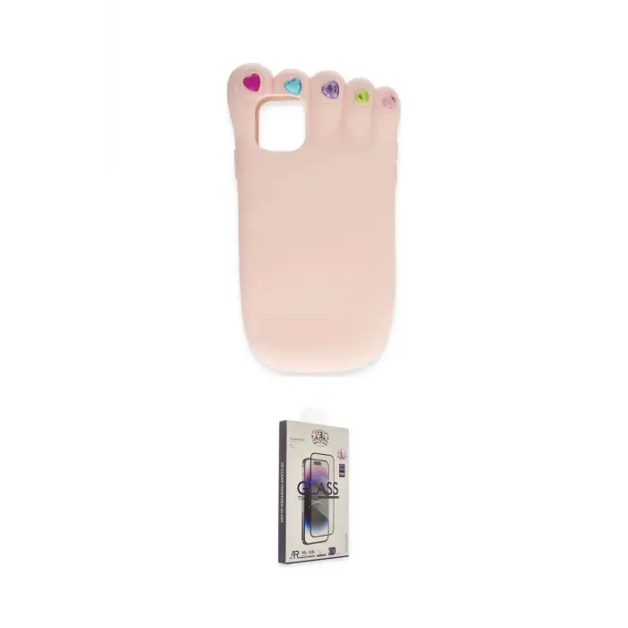 ieg™ iPhone 11 Kılıf Akış Yansıma - Siyah Bilvis 3D Cam Ekran Koruyucu