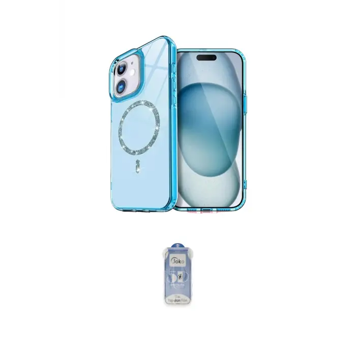 ieg™ iPhone 11 Kılıf Kıvılcım Form Prime - Siyah Joko Magic 5D Cam