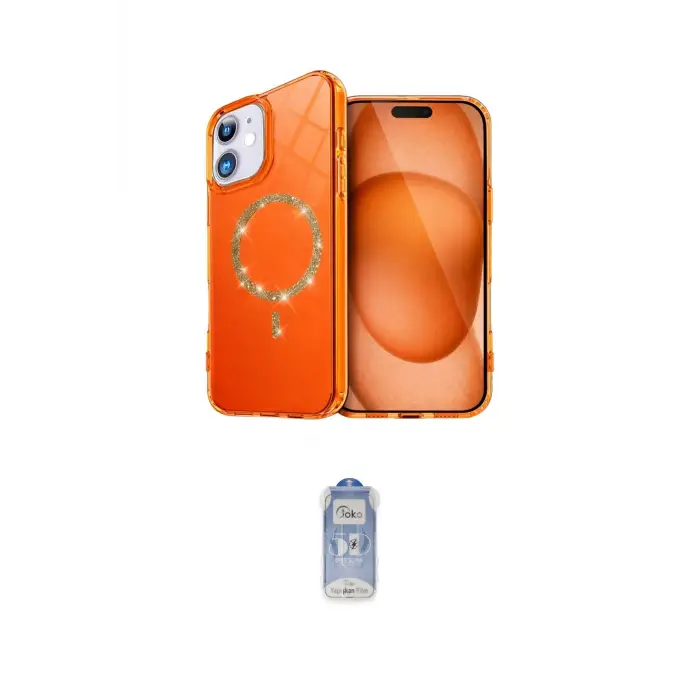 ieg™ iPhone 11 Kılıf Kıvılcım Form Prime - Siyah Joko Magic 5D Cam