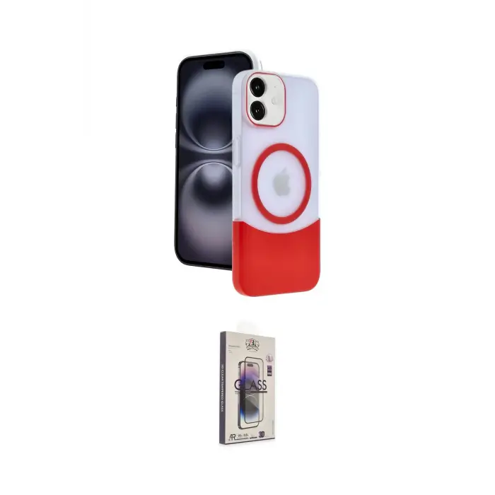 ieg™ iPhone 11 Kılıf Kozmos Form Özel Seri - Siyah Bilvis 3D Cam Ekran Koruyucu