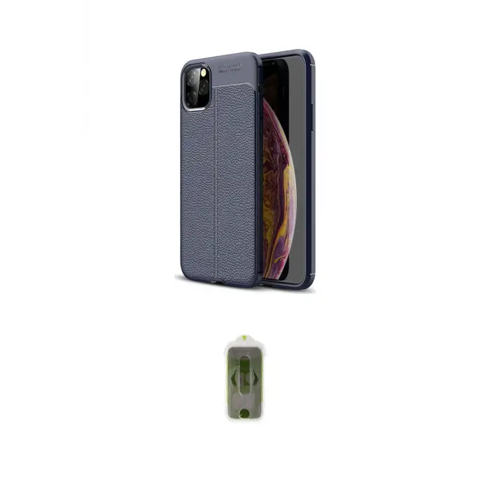 ieg™ iPhone 11 Pro Kılıf Doruk Klasik Özel Seri - Siyah Joko Magic 5D Hayalet Cam