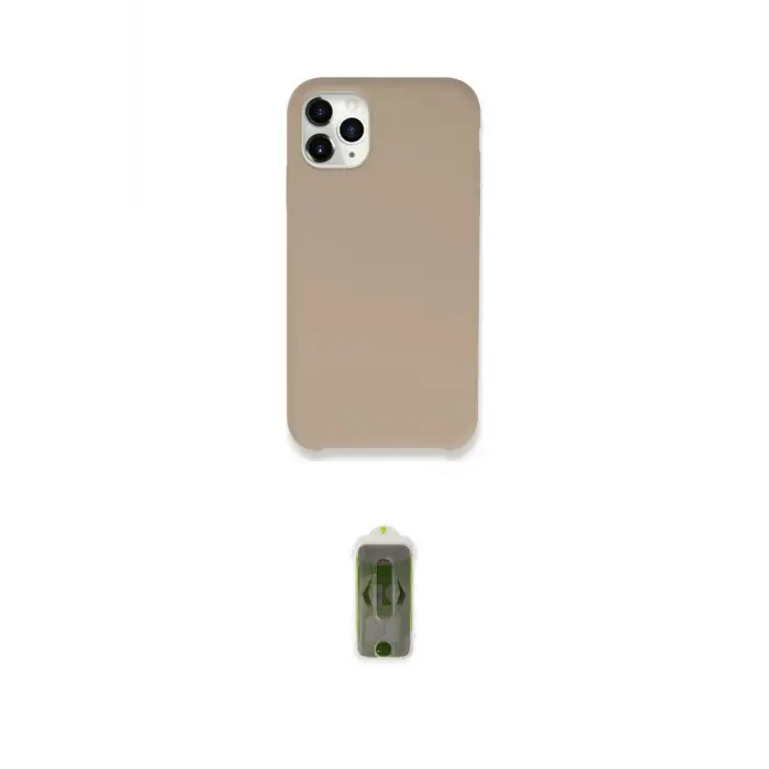 ieg™ iPhone 11 Pro Kılıf Zirve Modern Özel Seri - Siyah Joko Magic 5D Hayalet Cam
