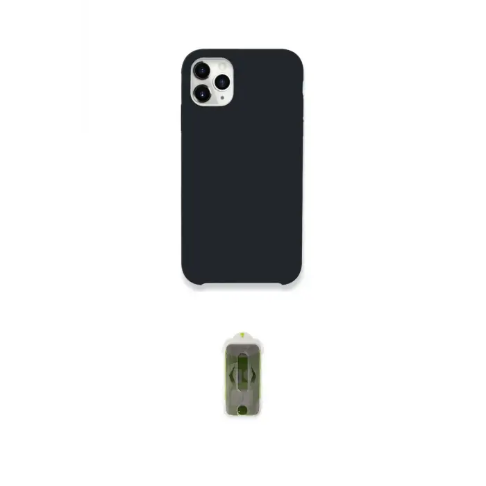 ieg™ iPhone 11 Pro Kılıf Zirve Modern Özel Seri - Siyah Joko Magic 5D Hayalet Cam