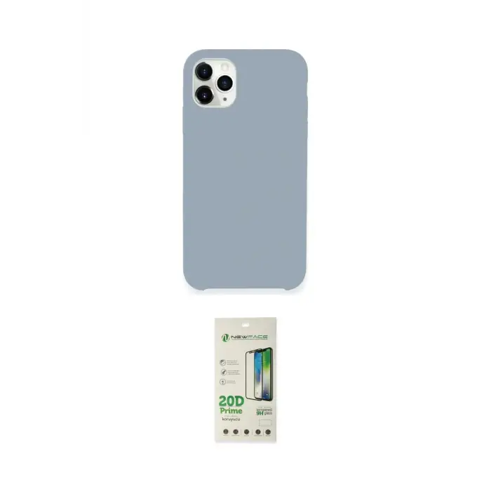 ieg™ iPhone 11 Pro Max Kılıf Zirve Modern Özel Seri - Siyah 20D Premium Cam Ekran Koruyucu