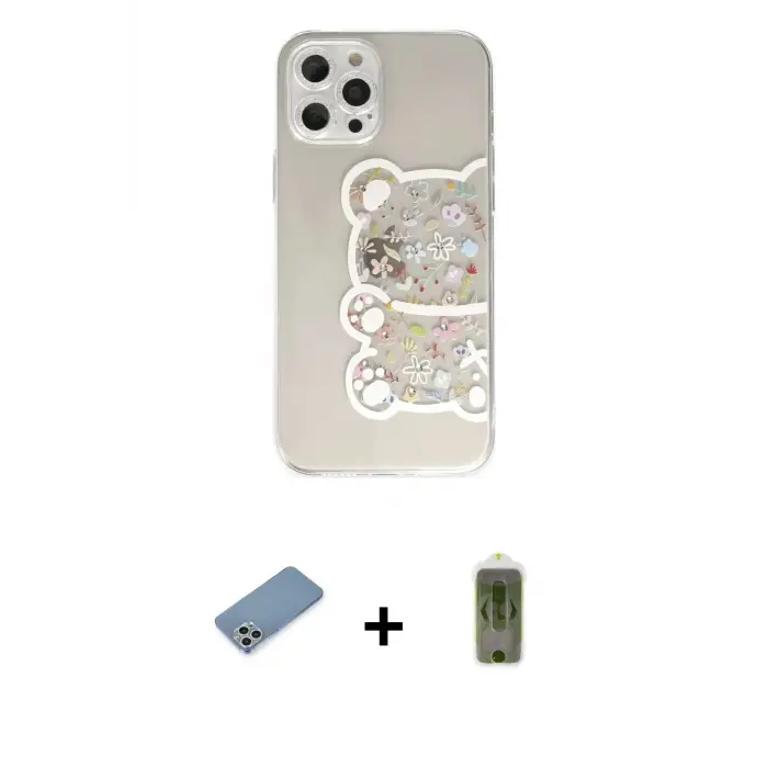 ieg™ iPhone 12 Pro Max Kılıf Eksen Asil Prime - Siyah Joko Magic 5D Hayalet Cam + Shine Kamera Lens Koruma Cam - GS