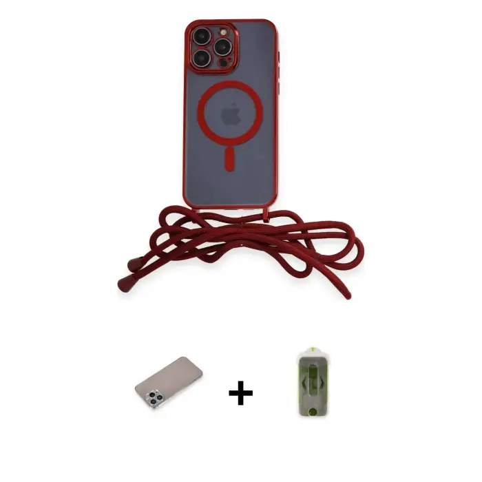ieg™ iPhone 12 Pro Max Kılıf Eksen Özel Seri - Siyah Joko Magic 5D Hayalet Cam + Shine Kamera Lens Koruma Cam - SABE