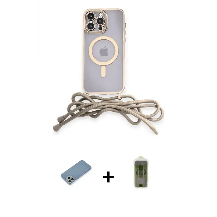 ieg™ iPhone 12 Pro Max Kılıf Eksen Özel Seri - Siyah Joko Magic 5D Hayalet Cam + Shine Kamera Lens Koruma Cam - GS