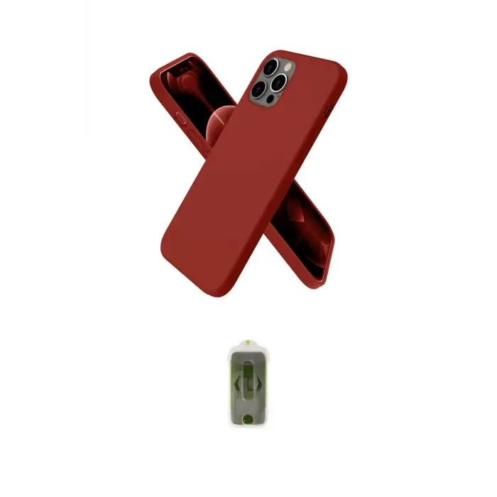 ieg™ iPhone 12 Pro Max Kılıf Kozmos Yansıma Özel Seri - Siyah Joko Magic 5D Hayalet Cam