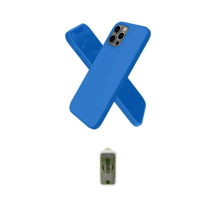 ieg™ iPhone 12 Pro Max Kılıf Kozmos Yansıma Özel Seri - Siyah Joko Magic 5D Hayalet Cam