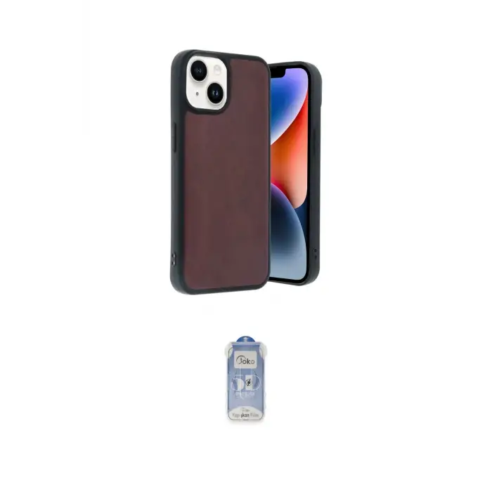 ieg™ iPhone 14 Kılıf Kıvılcım Işık Serisi - Siyah Joko Magic 5D Cam