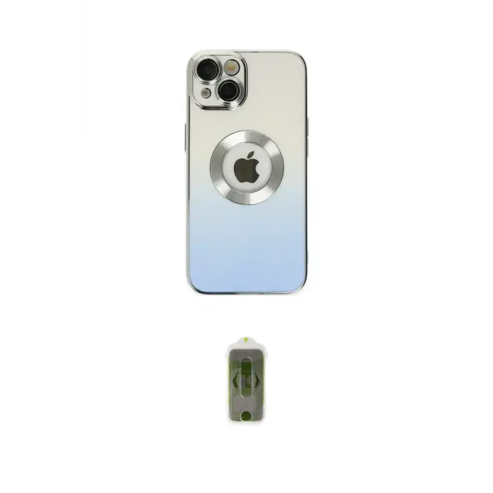 ieg™ iPhone 14 Plus Kılıf Kutup Yansıma Özel Seri - Siyah Joko Magic 5D Hayalet Cam