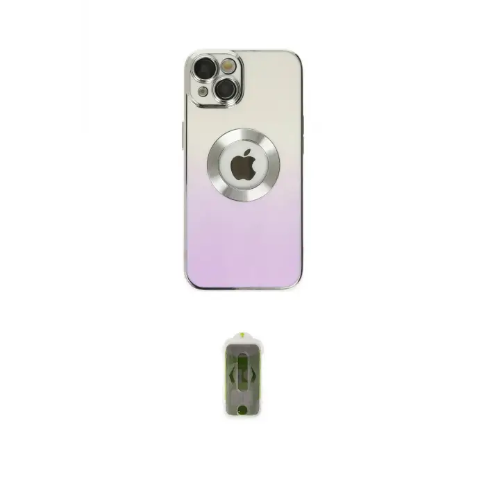 ieg™ iPhone 14 Plus Kılıf Kutup Yansıma Özel Seri - Siyah Joko Magic 5D Hayalet Cam