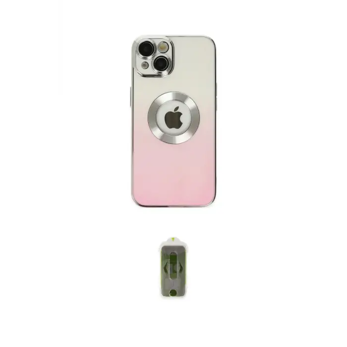 ieg™ iPhone 14 Plus Kılıf Kutup Yansıma Özel Seri - Siyah Joko Magic 5D Hayalet Cam