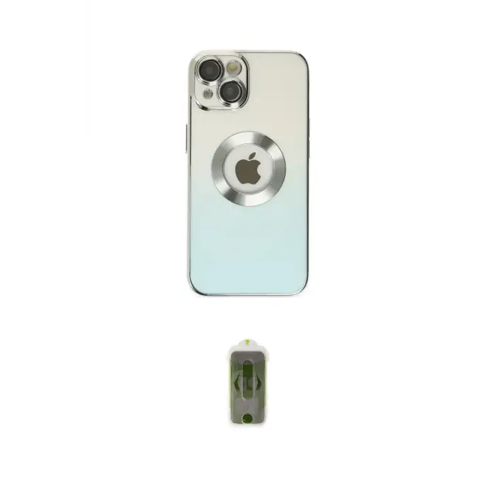 ieg™ iPhone 14 Plus Kılıf Kutup Yansıma Özel Seri - Siyah Joko Magic 5D Hayalet Cam