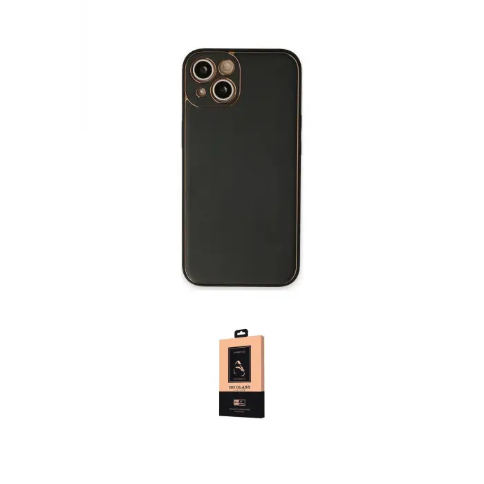 ieg™ iPhone 14 Plus Kılıf Yadigar Klasik - Şeffaf Maxco Cam Ekran Koruyucu