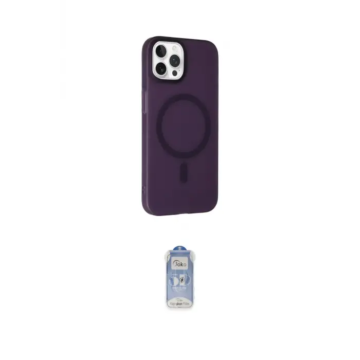 ieg™ iPhone 14 Pro Kılıf Çekirdek Modern Prime - Siyah Joko Magic 5D Cam