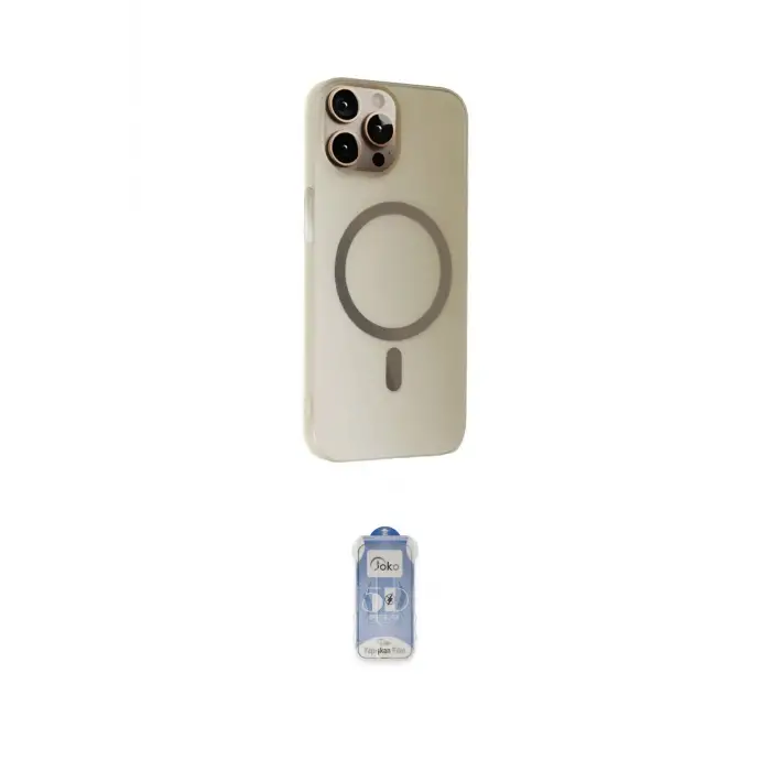 ieg™ iPhone 14 Pro Kılıf Çekirdek Modern Prime - Siyah Joko Magic 5D Cam