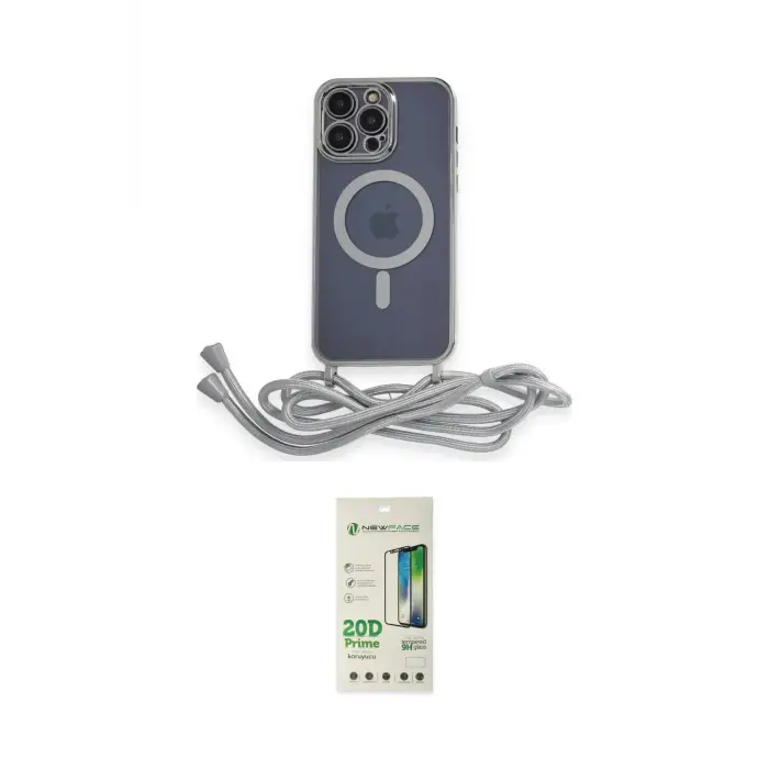 ieg™ iPhone 14 Pro Kılıf Eksen Özel Seri - Siyah 20D Premium Cam Ekran Koruyucu