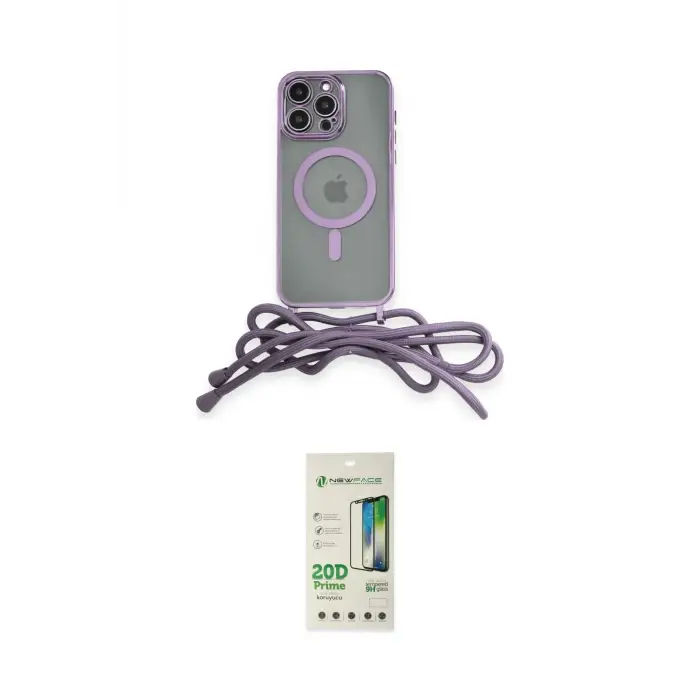 ieg™ iPhone 14 Pro Kılıf Eksen Özel Seri - Siyah 20D Premium Cam Ekran Koruyucu