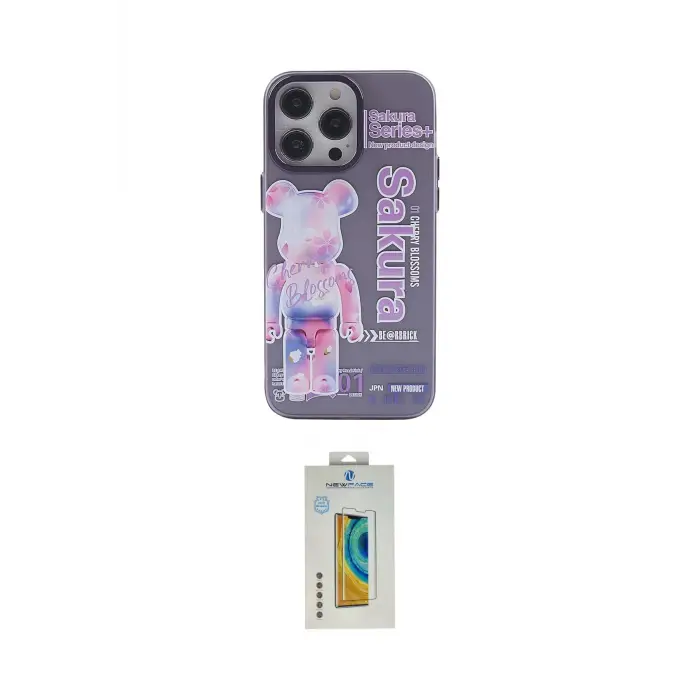 ieg™ iPhone 14 Pro Kılıf Zirve Form Özel Seri - Siyah Polymer Nano Ekran Koruyucu