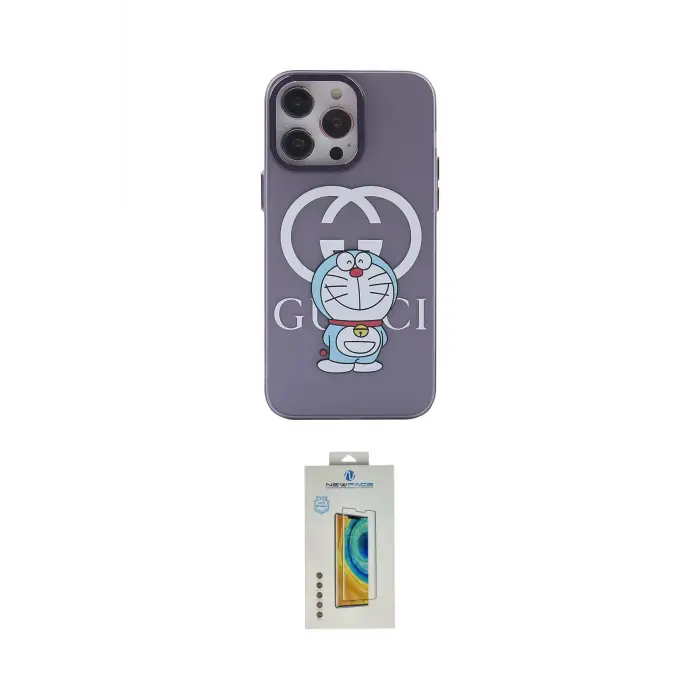 ieg™ iPhone 14 Pro Kılıf Zirve Form Özel Seri - Siyah Polymer Nano Ekran Koruyucu