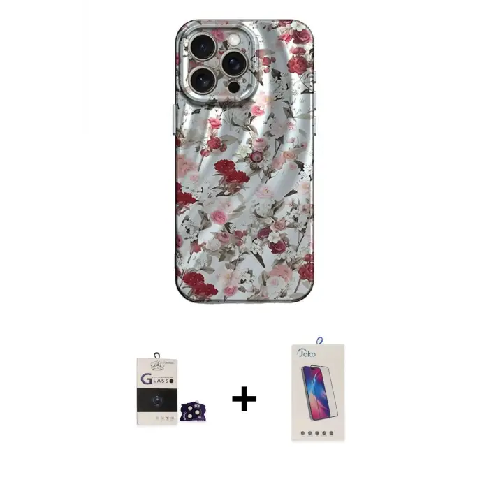 ieg™ iPhone 14 Pro Max Kılıf Nova Doku Prime - Siyah Joko 5D Cam + Bilvis Titan Kamera Lens - SH