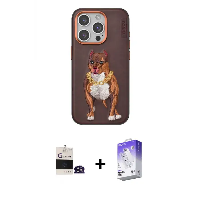 ieg™ iPhone 14 Pro Max Kılıf Nova Form Koleksiyonu - Siyah Bilvis 5in1 3D Magic Cam Ekran Koruyucu + Bilvis Titan Kamera Lens - DNMR