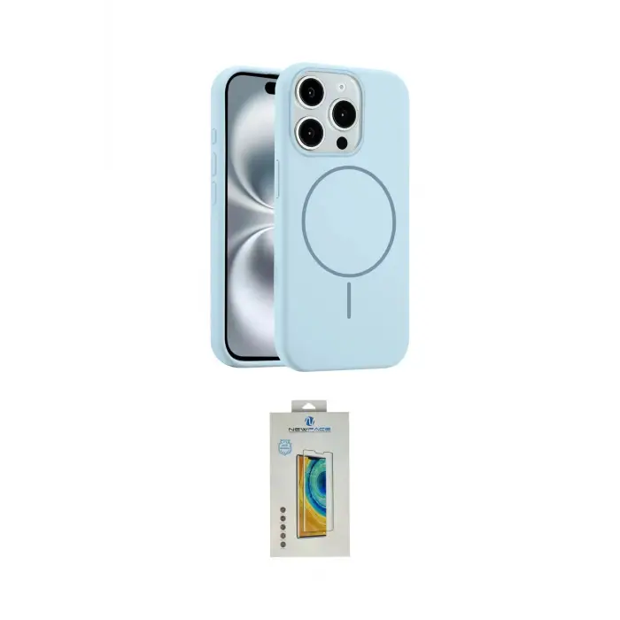 ieg™ iPhone 14 Pro Max Kılıf Yankı Form Serisi - Siyah Polymer Nano Ekran Koruyucu