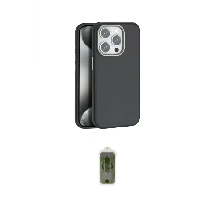 ieg™ iPhone 14 Pro Max Kılıf Zirve Modern Prime - Siyah Joko Magic 5D Hayalet Cam