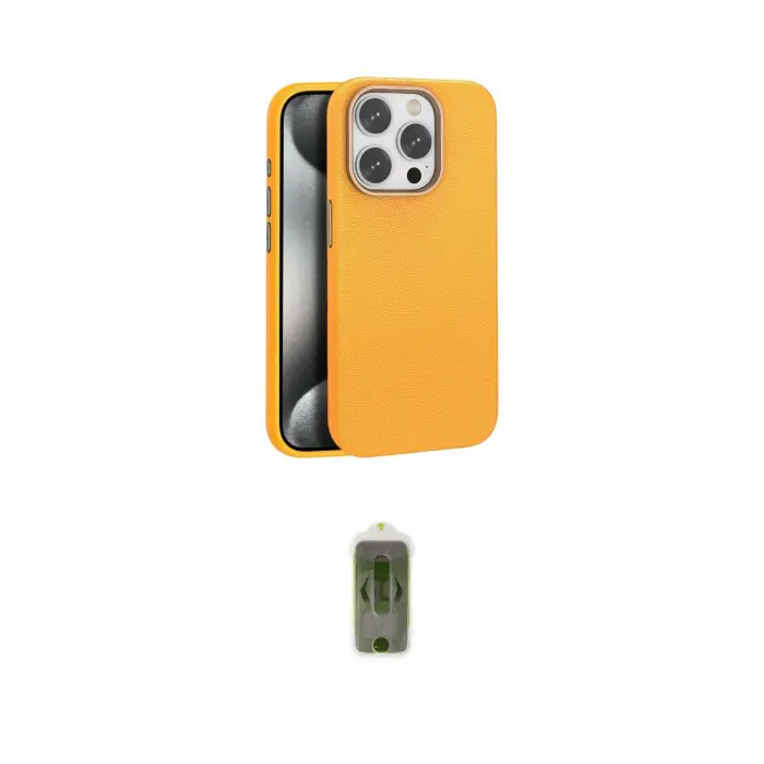 ieg™ iPhone 14 Pro Max Kılıf Zirve Modern Prime - Siyah Joko Magic 5D Hayalet Cam