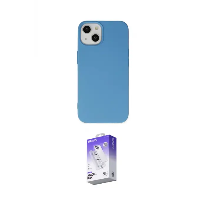 ieg™ iPhone 15 Pro Kılıf Ahenk Serisi - Siyah Bilvis 5in1 3D Magic Cam Ekran Koruyucu