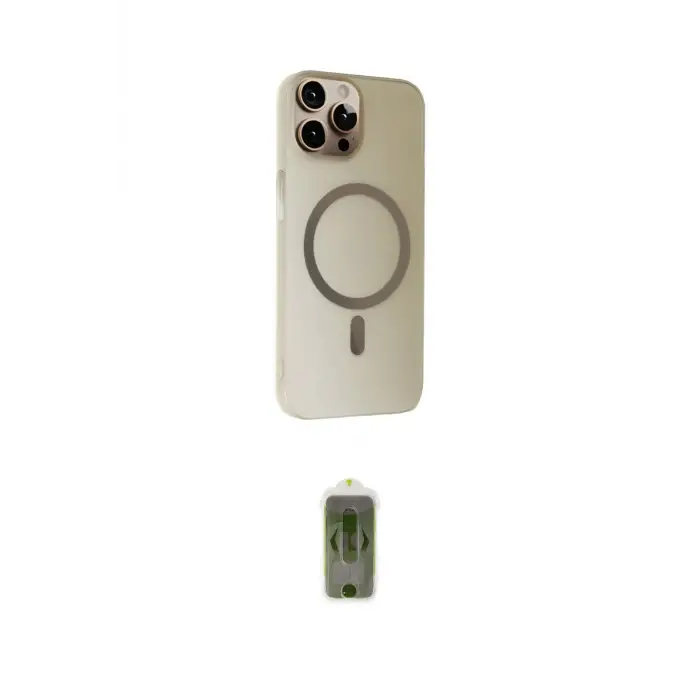 ieg™ iPhone 15 Pro Kılıf Çekirdek Modern Prime - Siyah Joko Magic 5D Hayalet Cam