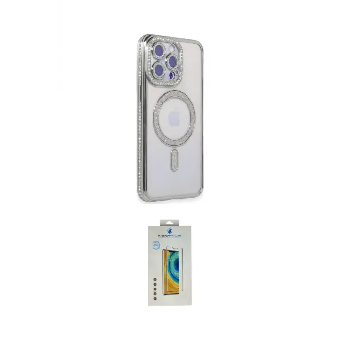 ieg™ iPhone 15 Pro Kılıf Zirve Doku Prime - Siyah Polymer Nano Ekran Koruyucu