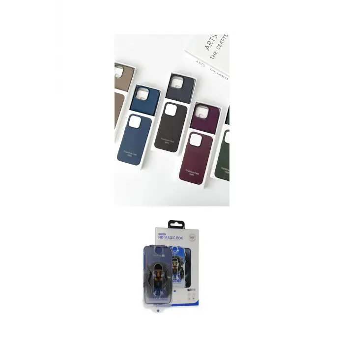 ieg™ iPhone 15 Pro Max Kılıf Pusula Modern - Siyah Vanessa Magic Cam
